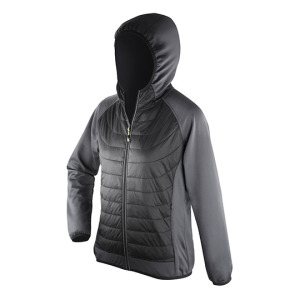 Kurtka Damska Sportowa Slim Przeciwdeszczowa Oddychająca - Navy & Navy