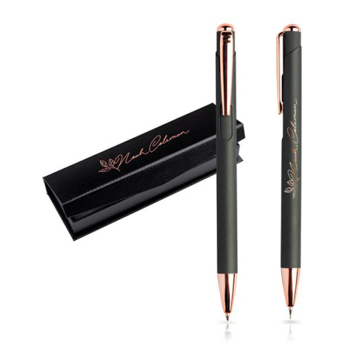 Elegancki zestaw piśmienny / Writz Set Rose Gold IP33038059 (1)