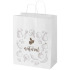 Kraft torba papierowa 80–90 g/m2 ze skręcanymi uchwytami — 32 x 17 x 39 cm Biały 1PQ01001  thumbnail