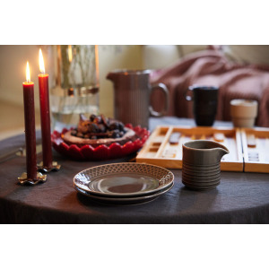 EDITH OBRUS OKRĄGŁY, SZARY