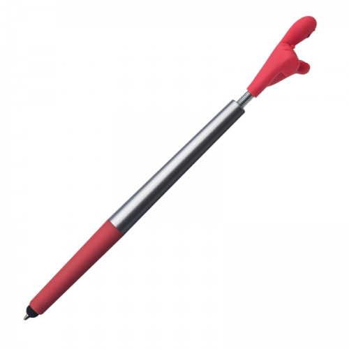 Długopis plastikowy touch pen Smile Hand CrisMa KARINA Czerwony 1341505 (3)