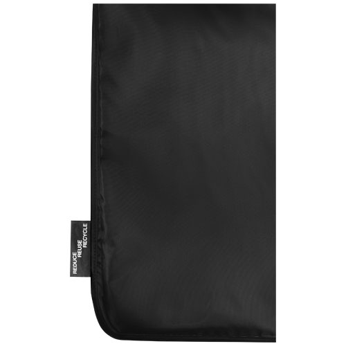 Duża torba Ash z plastku PET z recyklingu i certyfikatem GRS Czarny 12061490 (8)