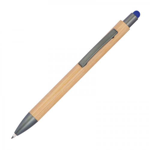 Długopis drewniany touch pen LUCIO Niebieski 1219404 (1)