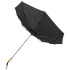 Składany wiatroodporny parasol 51 cm z PET z recyklingu Birgit Czarny 10914590 (3) thumbnail