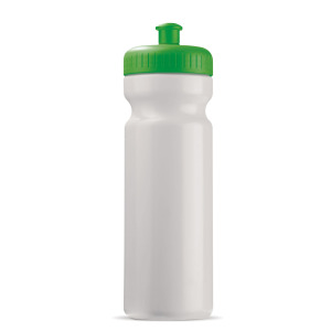 Bidon sportowy BIO 750ml Biały / zielony