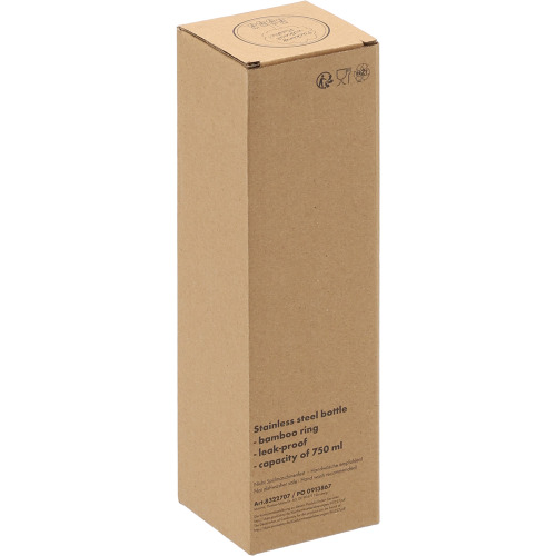 Butelka stalowa KOBE 750 ml Czarny 322703 (10)