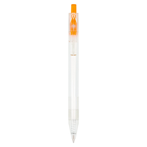 Długopis R-PET Transparentny / pomarańczowy LT80562-N0426 (4)