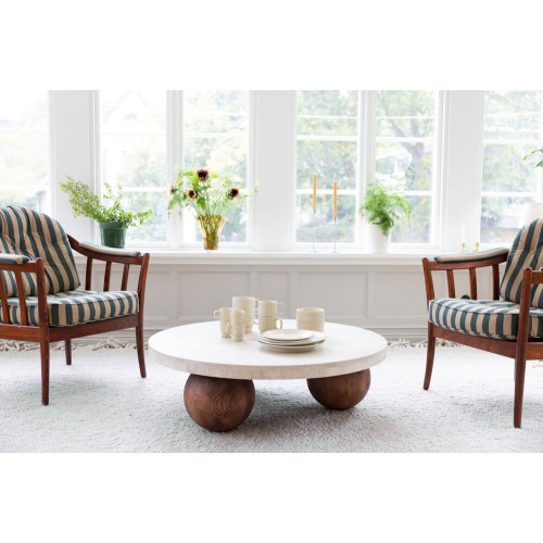 Kubek do herbaty COFFEE & MORE 2-szt, beżowy Beżowy 5018573- (6)