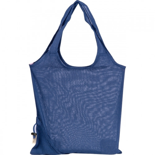 Torba bawełniana z recyklingu 118 g/m2 Modena Niebieski 526204 (3)