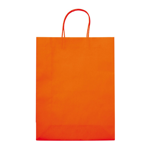 Duża Papierowa Torba Eco 120g/m² Pomarańczowy LT91718-N0026 (1)