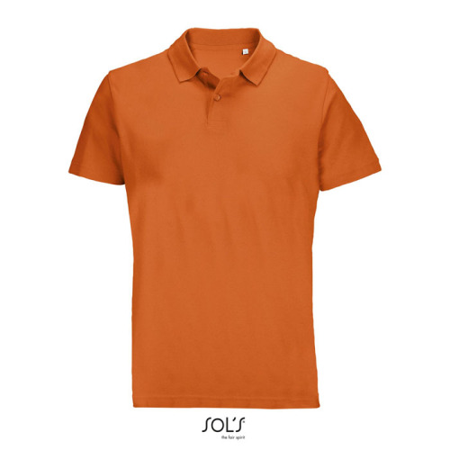 PULSE U NISEX POLO Pomaranczowy S04502-OR-XXL 