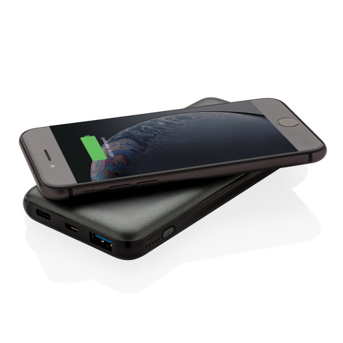 Bezprzewodowy power bank 10000 mAh z PD Szary P322.142 (1)