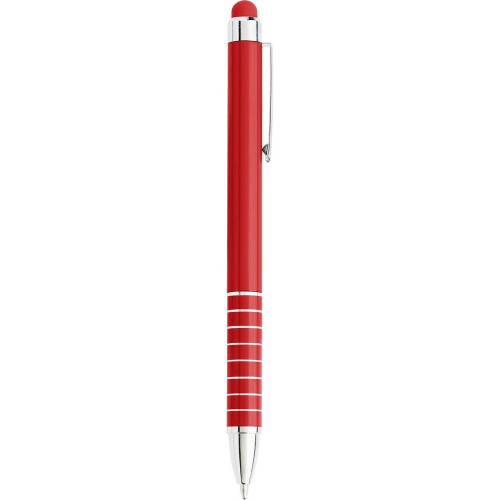 Długopis, touch pen czerwony V1657-05 (5)