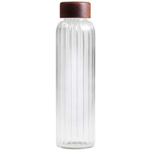 Butelka na wodę Citizen Green Purflow o pojemności 500 ml, wykonana ze szkła borokrzemowego 