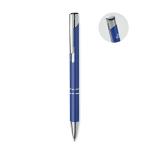 Długopis aluminiowy, recykling niebieski