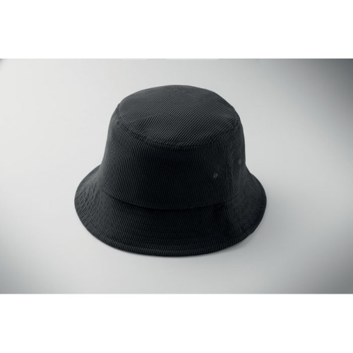 Sztruksowy kapelusz Czarny MO2869-03 (2)