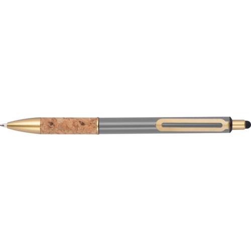 Długopis metalowy touch pen CAPRI Szary 369007 (2)