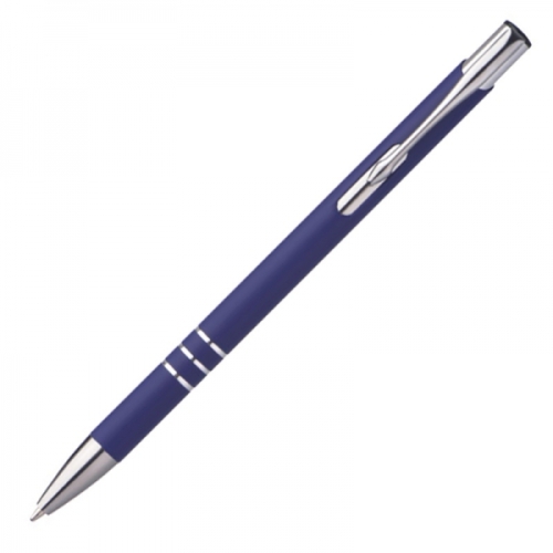 Długopis metalowy soft touch NEW JERSEY niebieski 055504 (3)