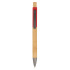 Pióro kulkowe Madrid bamboo Czerwony LT87752-N0021 (1) thumbnail