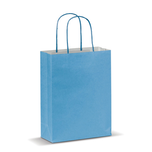 Mała Torba Papierowa Eco 120g/m² Jasnoniebieski LT91716-N0012 