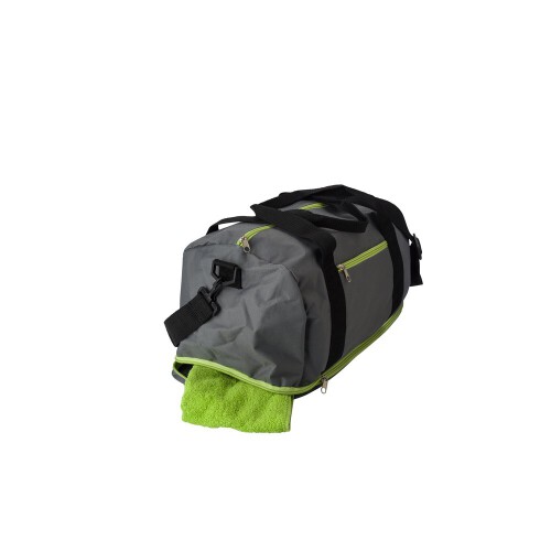 Mała torba sportowa, podróżna zielony V0961-06 (4)