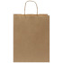 Torba z papieru Kraft ze skręconymi uchwytami – 25 x 11 x 32 cm Kraftowy brąz 1PQ00206 (1) thumbnail
