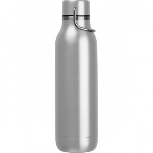 Stalowa butelka na wodę BORGHOLM 600 ml Szary 533107 (5)