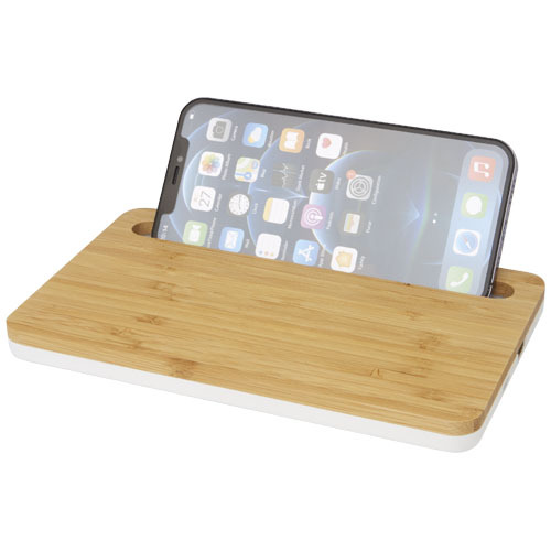 Medake 10 W bambusowa bezprzewodowa ładowarka Beżowy 12425202 (7)