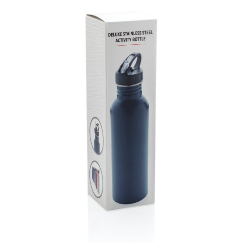 Butelka sportowa 710 ml Deluxe Niebieski P436.420 (12)