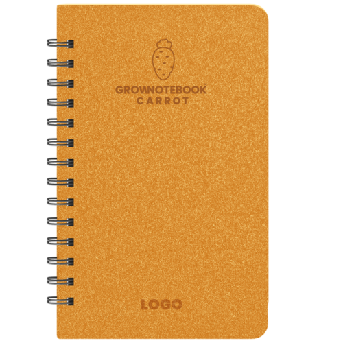 Notatnik Grow na spirali Carrot NG1022spiralC 