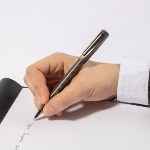 Pióro kulkowe Twist Gun Szary HSQ1785D (6)