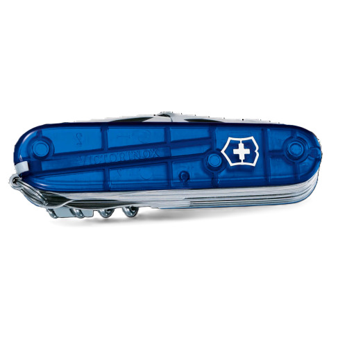 Scyzoryk SwissChamp transparentny Victorinox Niebieski 16795T264 (1)