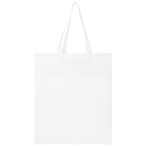 EcoSeal torba na zakupy z dnem wykonana z włókiny z recyklingu z certyfikatem GRS o pojemności 12 l Biały 13010601 (3)