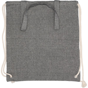 Torba bawełniana z długimi uszami z recyklingu 140 g/m2 ADDISON