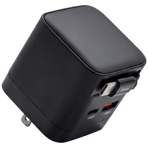 Adapter podróżny SCX.design T21 65 W Czarny 1PX23890 (5)