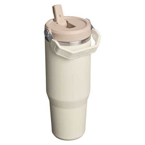 Stanley IceFlow™ 2.0 termoizolowany kubek ze stali nierdzewnej, pojemność 890 ml, z odchylaną słomką Kremowy 10098210 (2)