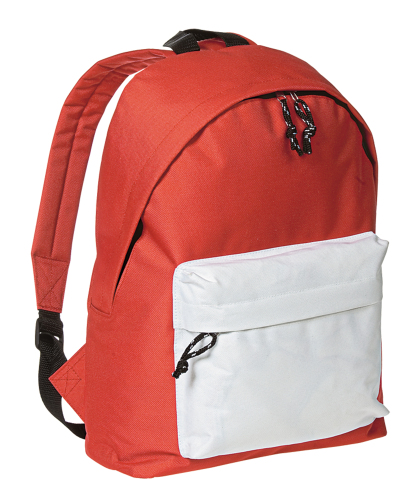 Plecak biało-czerwony V4783-52 