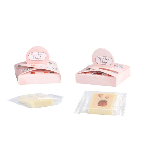 Pralinka z nadrukiem ChocoStamp Box Wielokolorwy S0620 