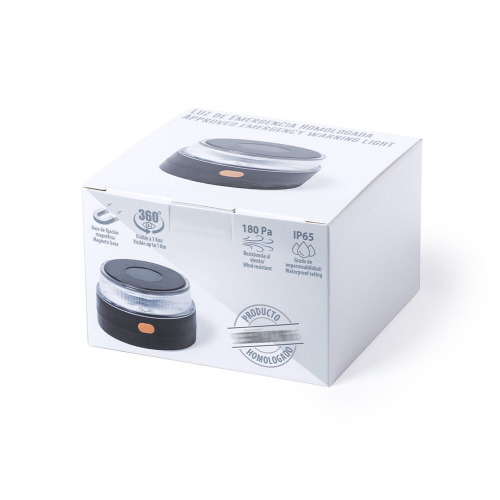 Latarka bezpieczeństwa z magnesem Czarny V7278-03 (6)