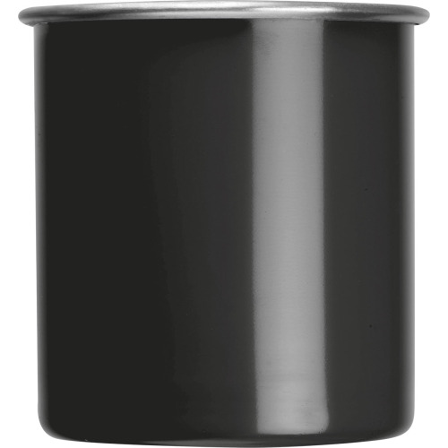Kubek stalowy 350 ml TREZZO Czarny 438003 (3)