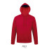 SNAKE sweter z kapturem Czerwony S47101-RD-3XL  thumbnail