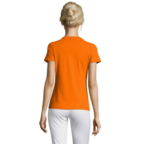 REGENT Damski T-Shirt 150g Pomarańczowy S01825-OR-3XL (1)