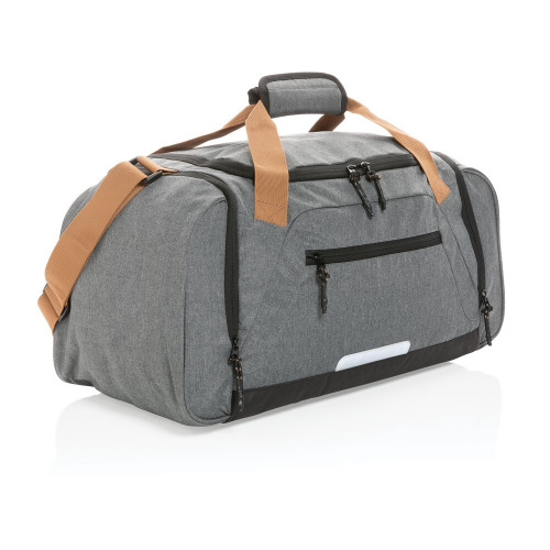 Torba sportowa, podróżna AWARE™ RPET Urban Szary P707.092 (6)