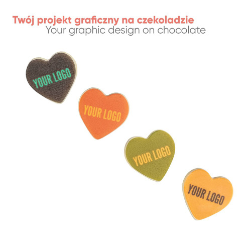 Zestaw czekoladek wysyłkowych z nadrukiem Kwadrat Wielokolorowy S0282A (1)