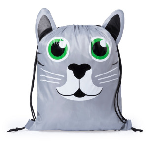 Worek ze sznurkiem Szary