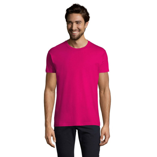 IMPERIAL Męski T-SHIRT 190g Fuchsia S11500-FU-3XL 