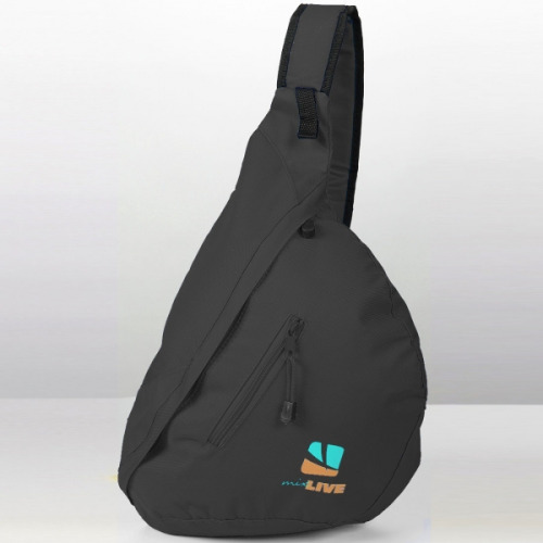 Plecak na jedno ramię CORDOBA Czarny 419103 (2)