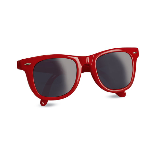 Składane okulary słoneczne czerwony MO8019-05 