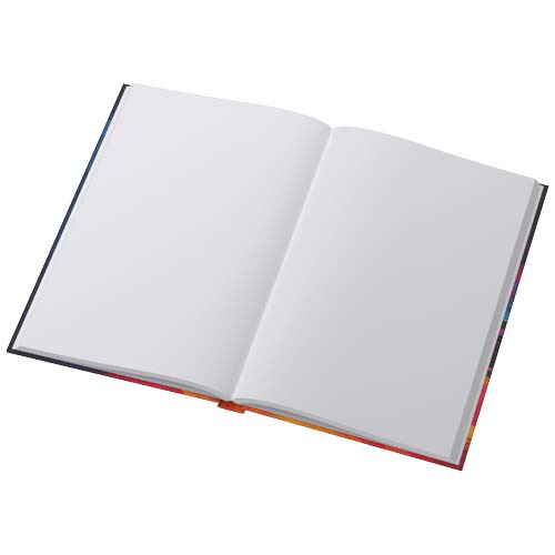 Notatnik Novella Brontë w formacie A5 z twardą okładką z papieru z recyklingu – 100 kartek Biały 21088701 (3)