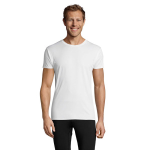SPRINT UNI T-SHIRT 130g Bialy